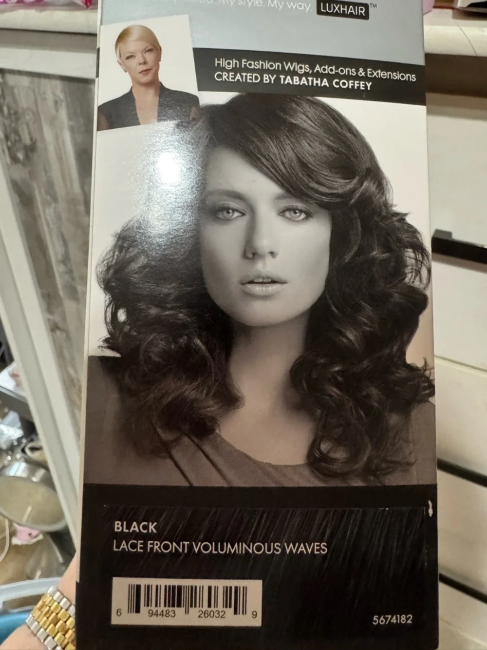 Tabatha Coffey Luxhair Black Women's Wig